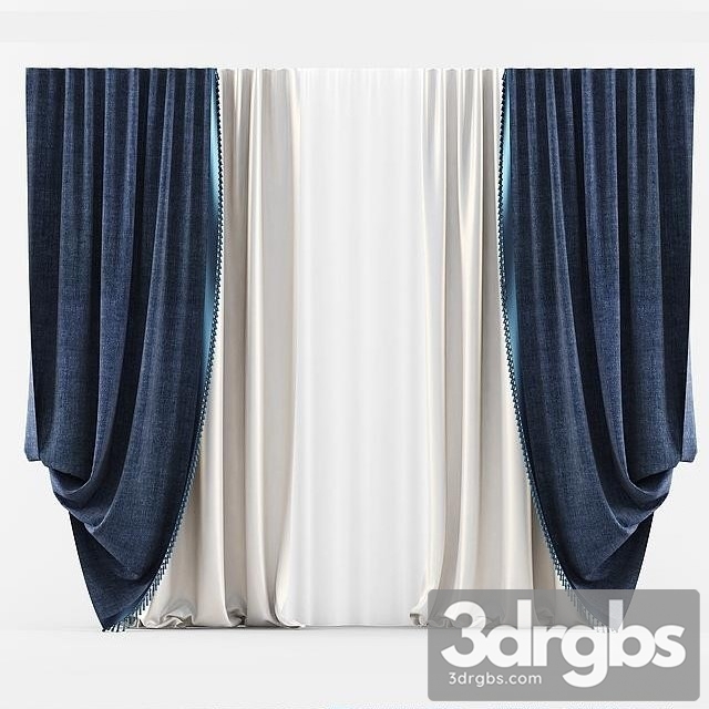 Curtain Classic Blue