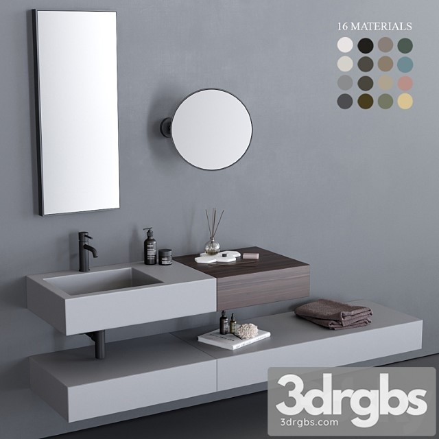 Ceramica Cielo Modulo Washbasin