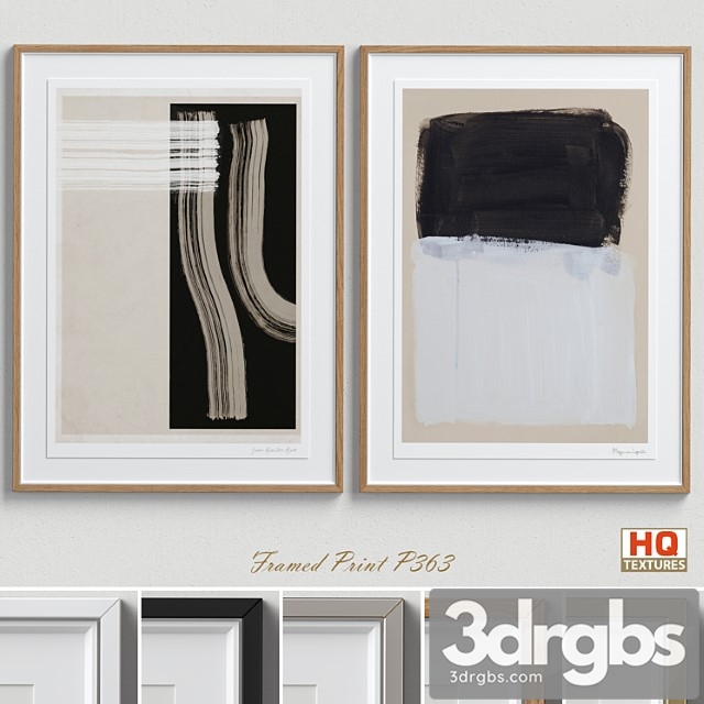 Framed Print P 363