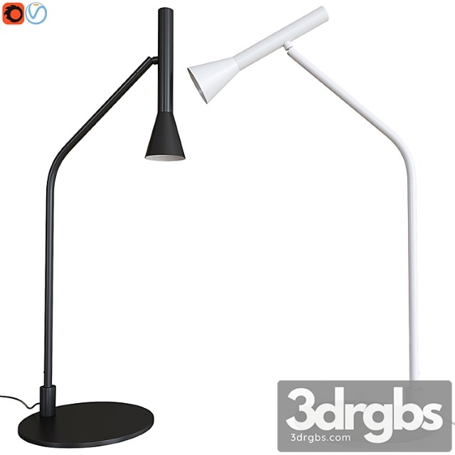 Table lamp aromas lyb s1274 negro mate