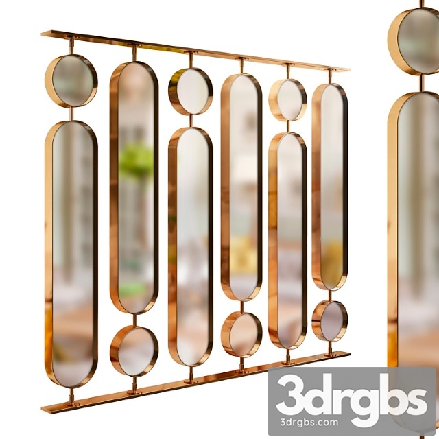 Decorative partition 87 mirror