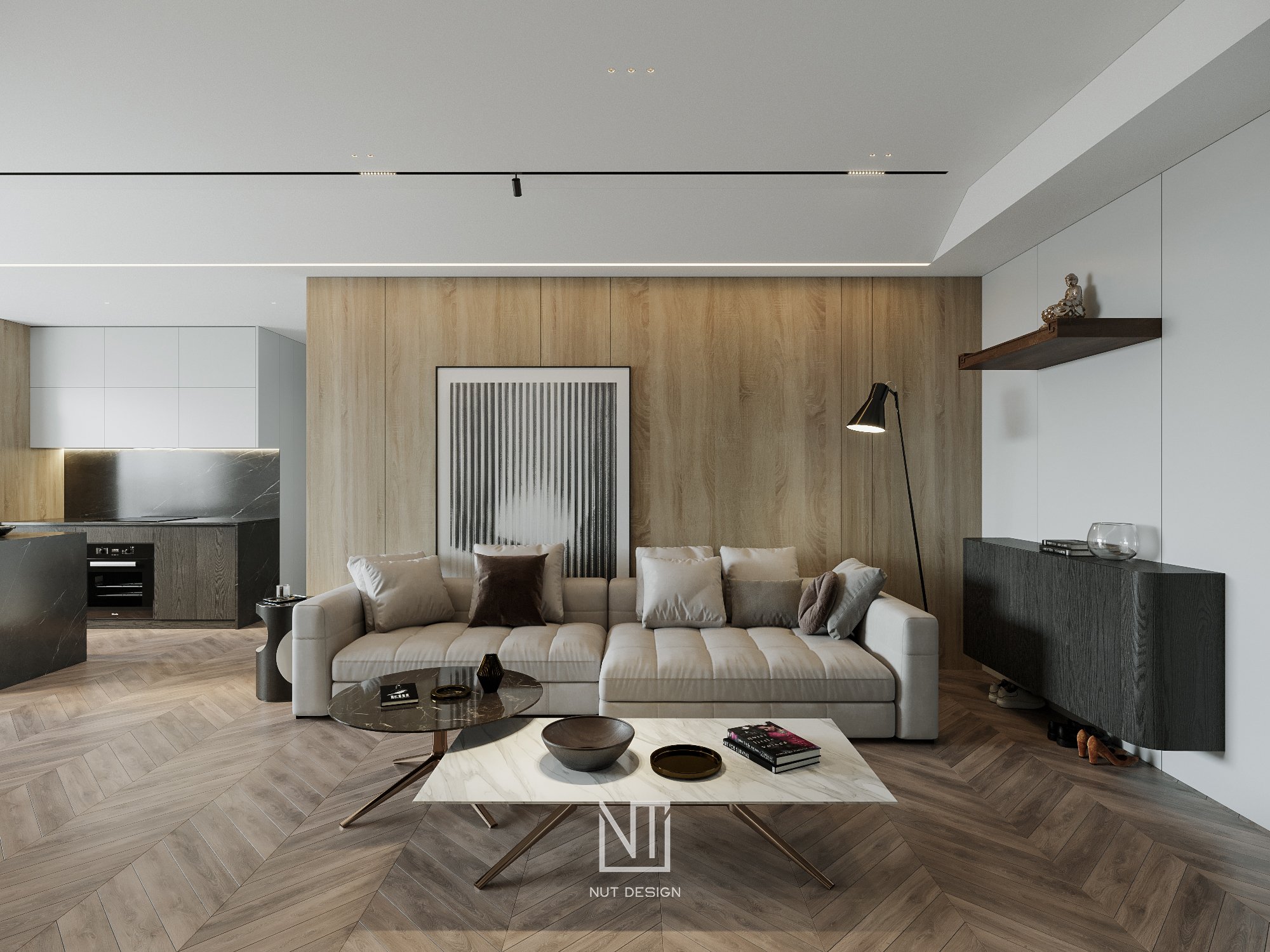 Living Room Apartment Share By Nut Design 2