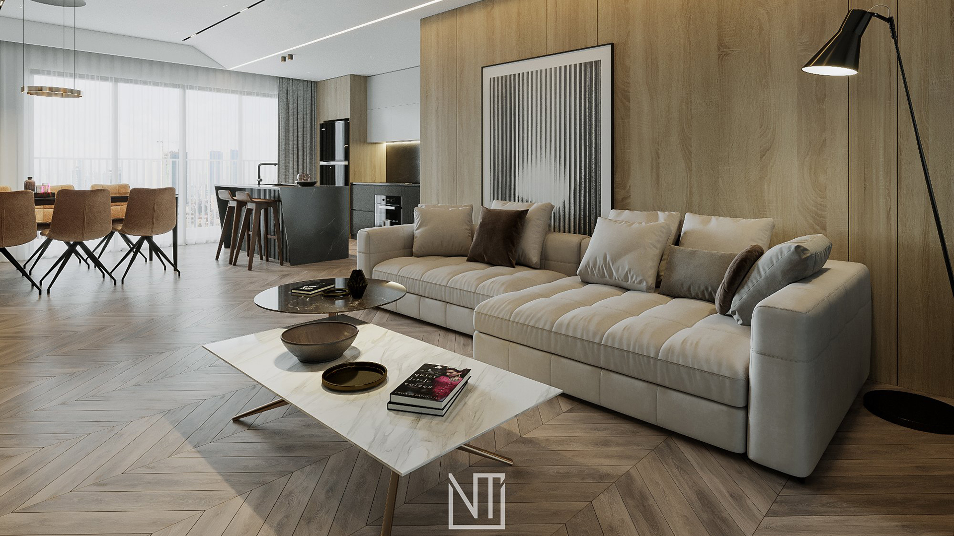 Living Room Apartment Share By Nut Design